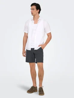 ONSMARK Corte regular Lino Shorts