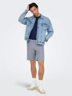ONSMARK Corte regular Lino Shorts
