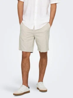 ONSMARK Corte regular Lino Shorts