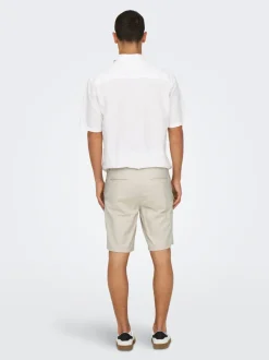 ONSMARK Corte regular Lino Shorts