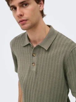 ONSMOON Polo de punto