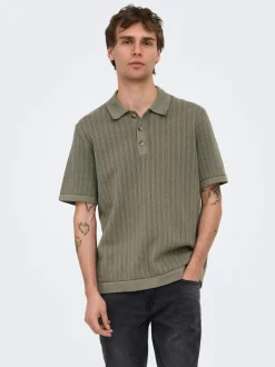 ONSMOON Polo de punto