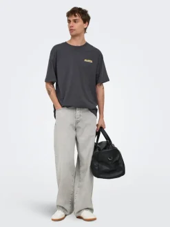 ONSREMI Talle medio Corte wide leg Vaqueros