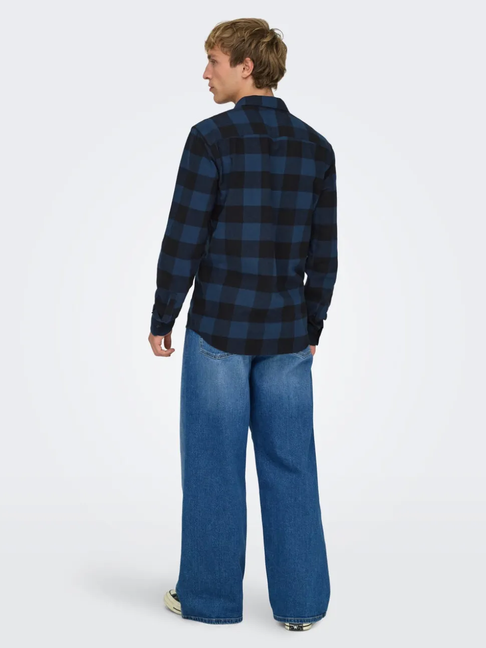 ONSREMI Talle medio Corte wide leg Stretch Vaqueros