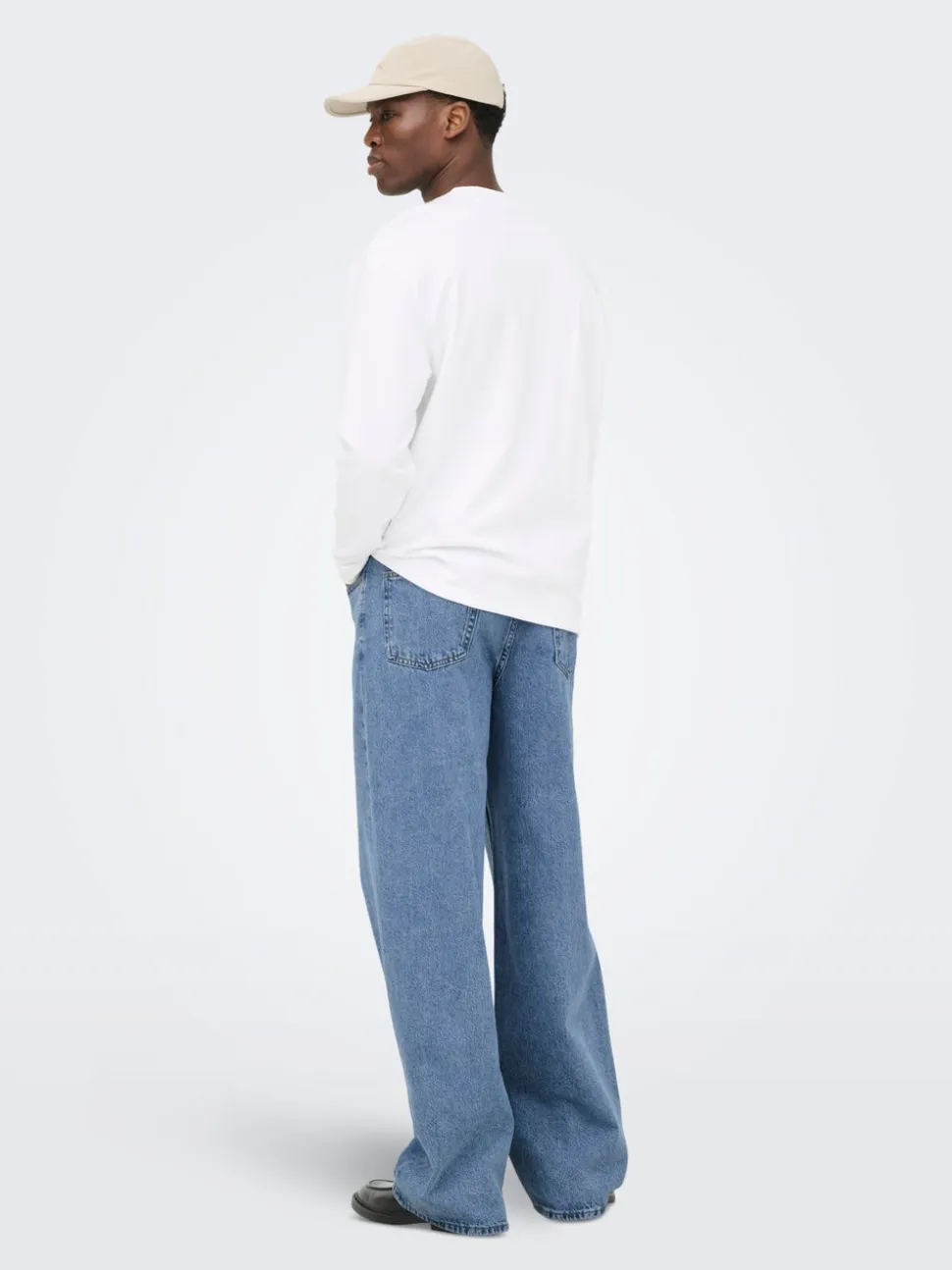 ONSREMI Talle medio Corte wide leg Vaqueros