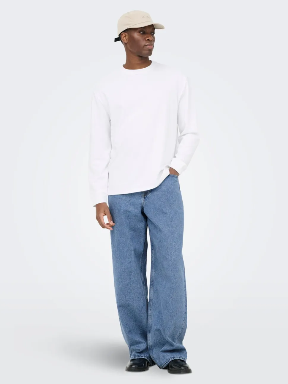 ONSREMI Talle medio Corte wide leg Vaqueros