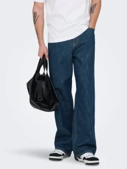 ONSREMI Talle medio Corte wide leg Vaqueros