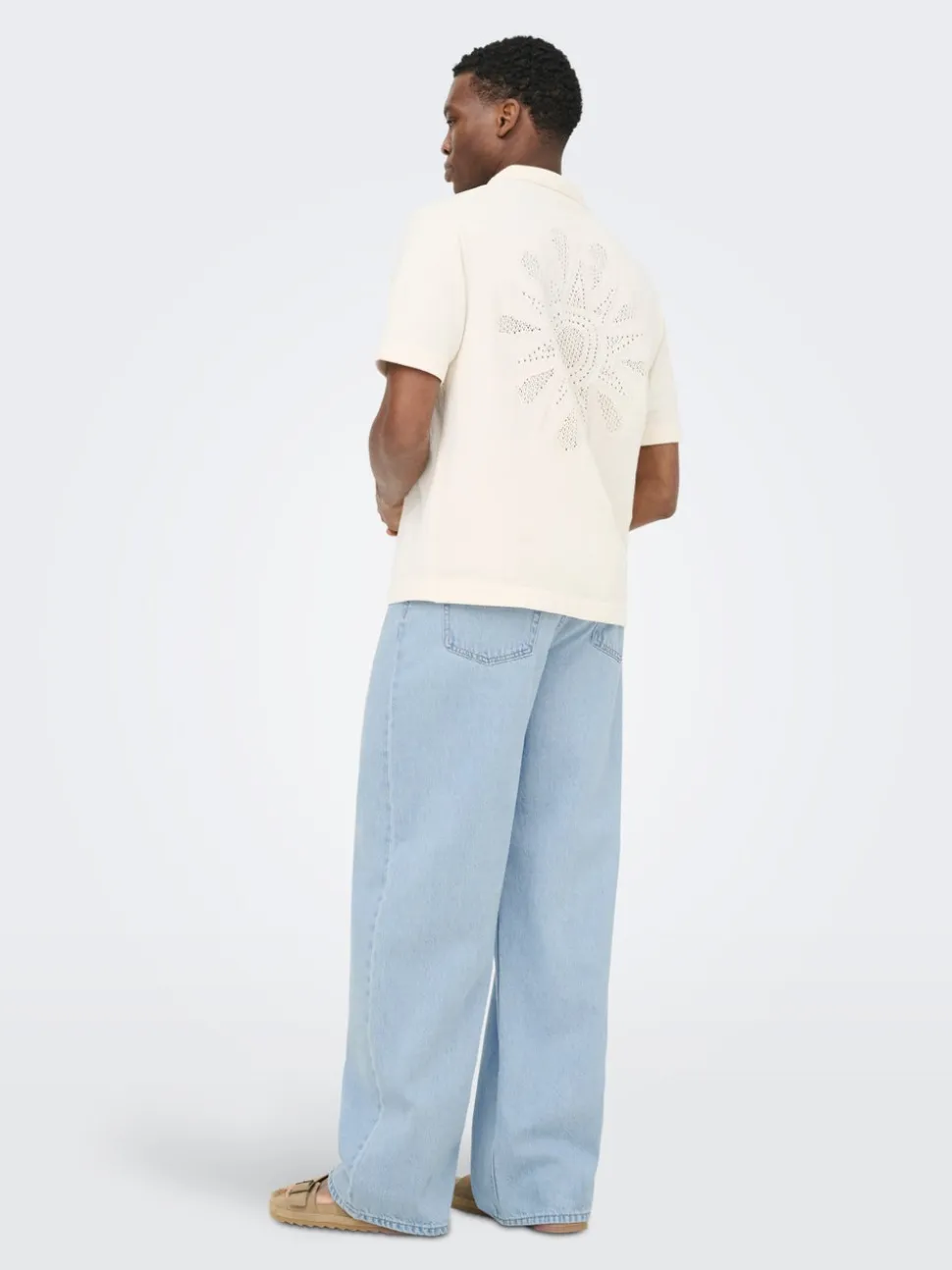 ONSREMI Talle medio Corte wide leg Vaqueros