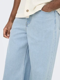 ONSREMI Talle medio Corte wide leg Vaqueros