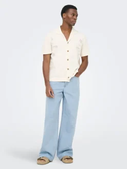 ONSREMI Talle medio Corte wide leg Vaqueros