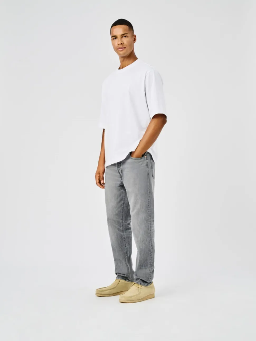 ONSTYE Cintura media Corte loose Vaqueros