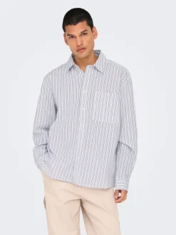 ONSWALTER Camisa de popelín