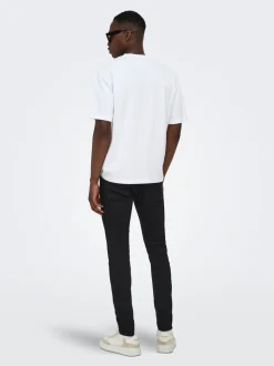 ONSWARP Tiro bajo Corte skinny Vaqueros