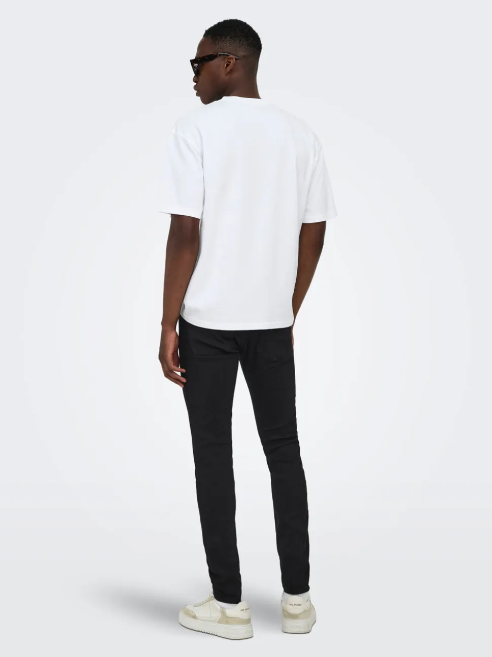 ONSWARP Tiro bajo Corte skinny Vaqueros