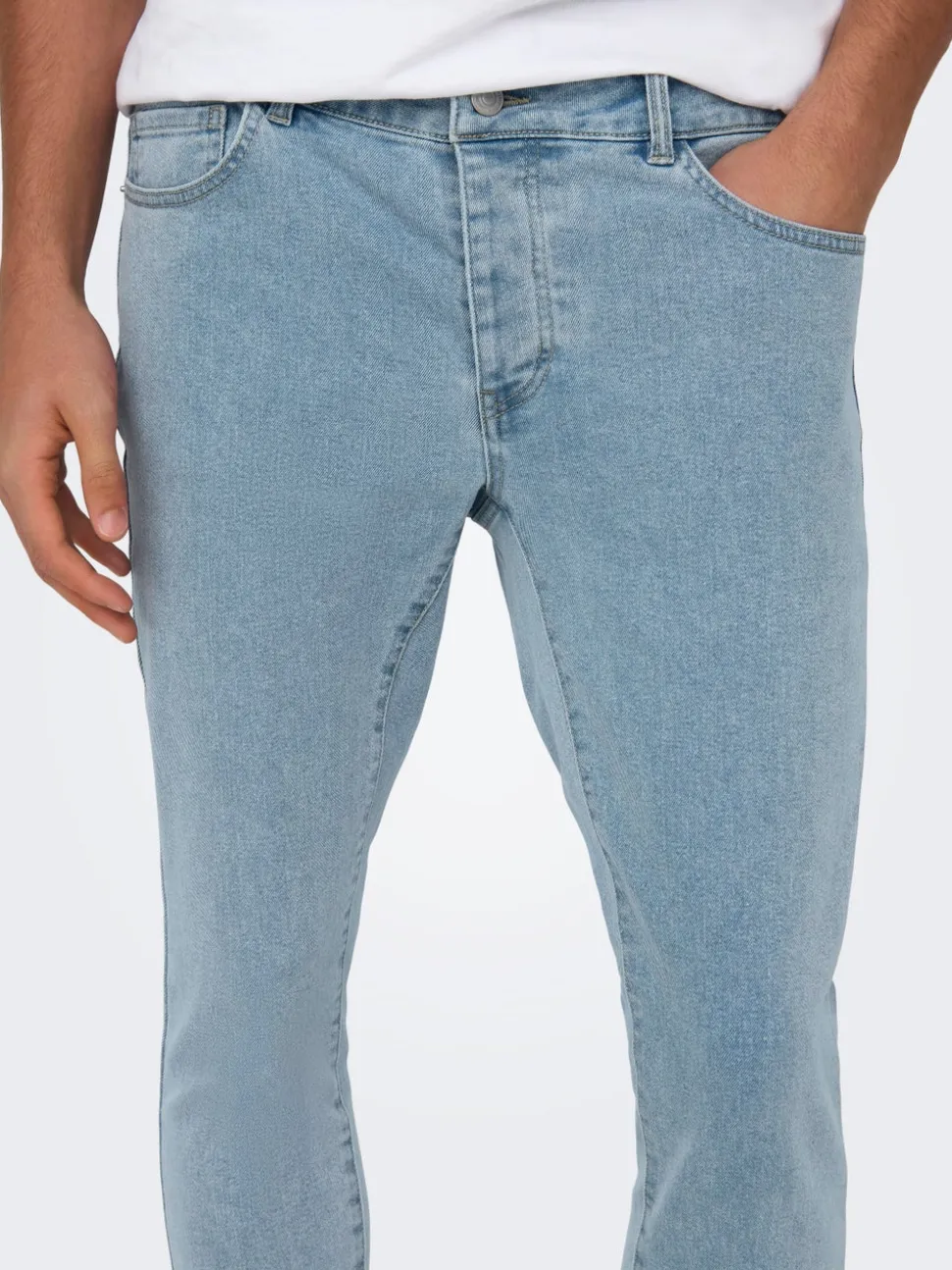 ONSWARP Tiro bajo Corte skinny Vaqueros