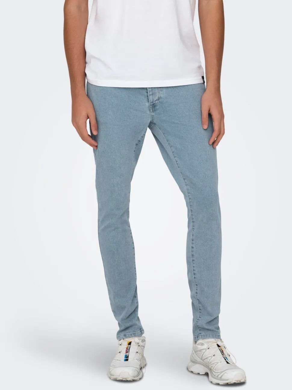 ONSWARP Tiro bajo Corte skinny Vaqueros