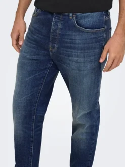 ONSYOKE Talle medio Corte tapered Vaqueros