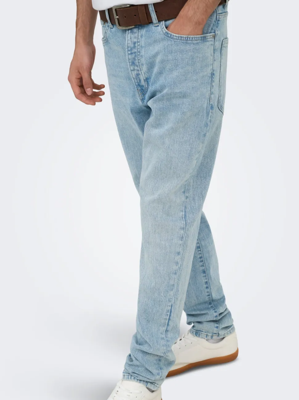 ONSYOKE Talle medio Corte tapered Stretch Vaqueros