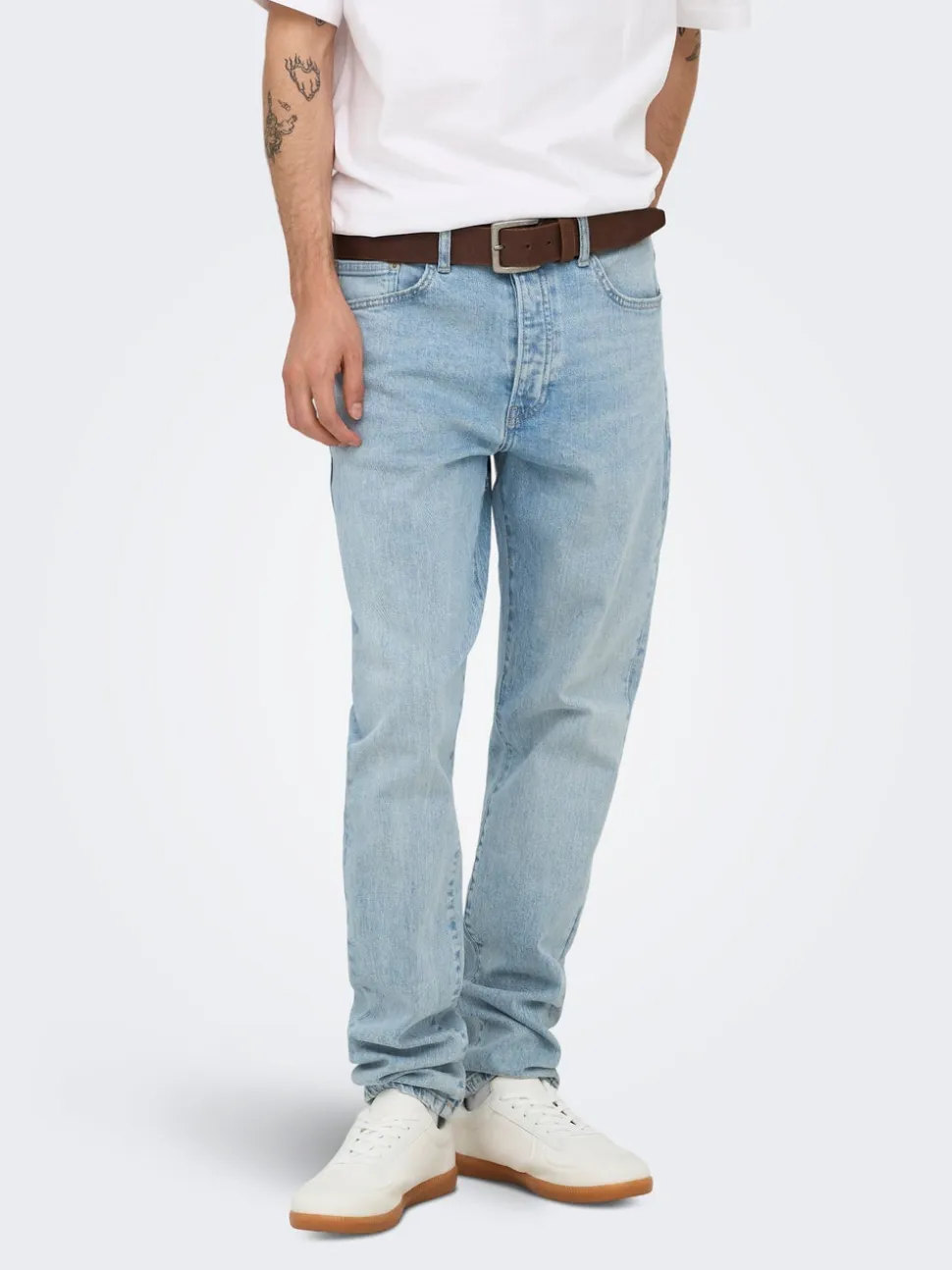 ONSYOKE Talle medio Corte tapered Stretch Vaqueros