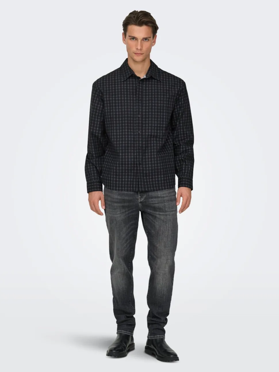 ONSYOKE Talle medio Corte tapered Vaqueros