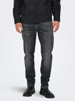 ONSYOKE Talle medio Corte tapered Vaqueros