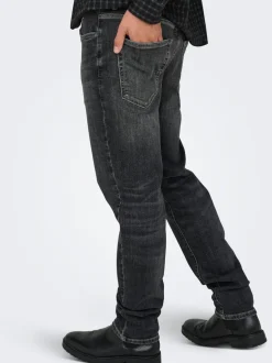 ONSYOKE Talle medio Corte tapered Vaqueros