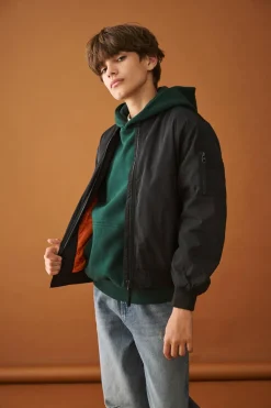 OSJJOSHUA Chaqueta bomber