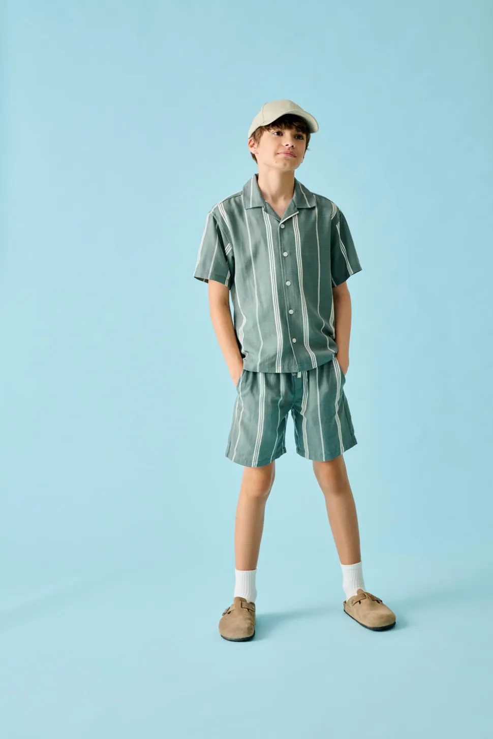 OSJTINUS Corte loose Shorts