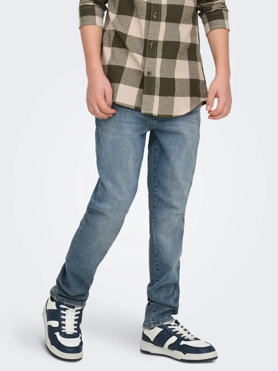 OSJWEFT Corte slim Vaqueros